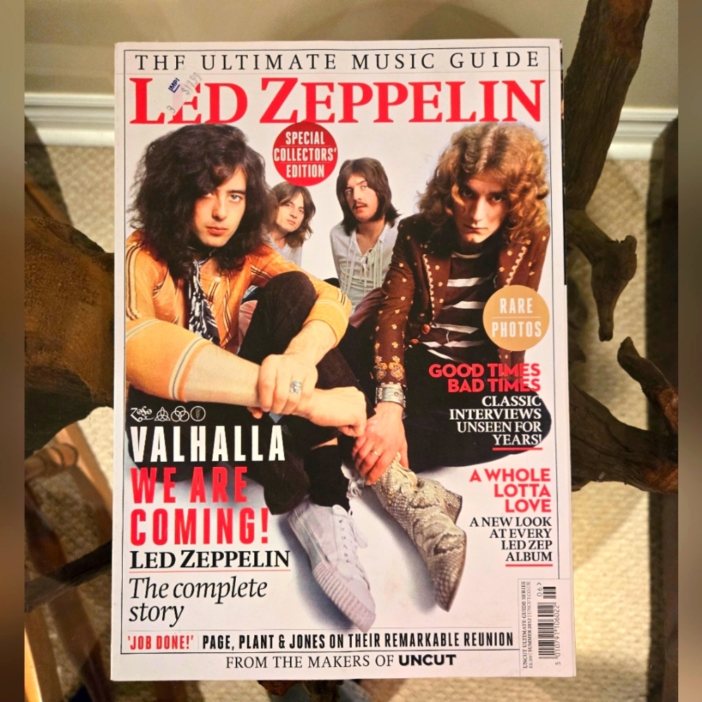 Led Zeppelin tribute collector magazine.